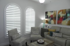 Arched Single Panel Shutters - 1