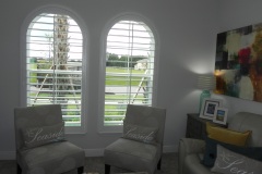 Arched Single Panel Shutters - 2