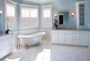 Plantation Shutters Winter Garden 