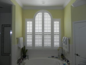 Wood Shutters Suitable Bathrooms