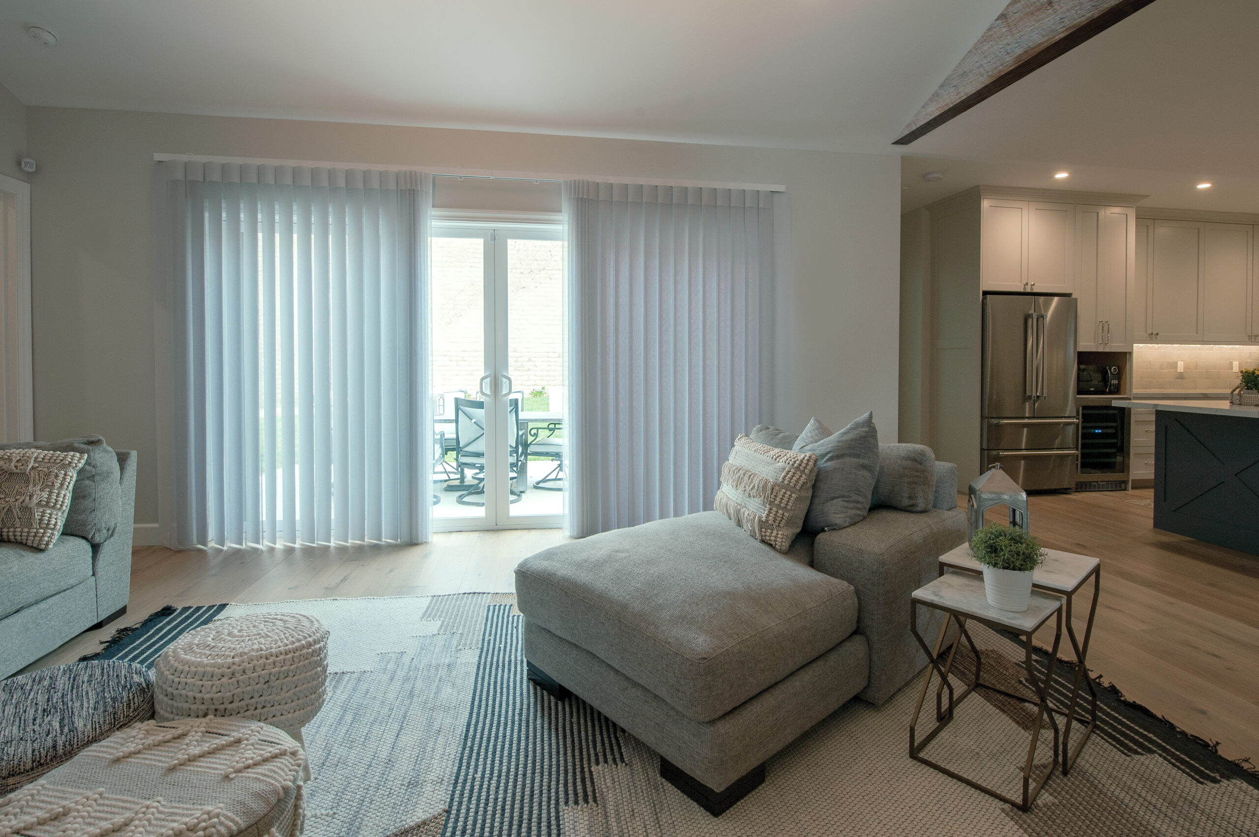 Center Opening Smart Drape