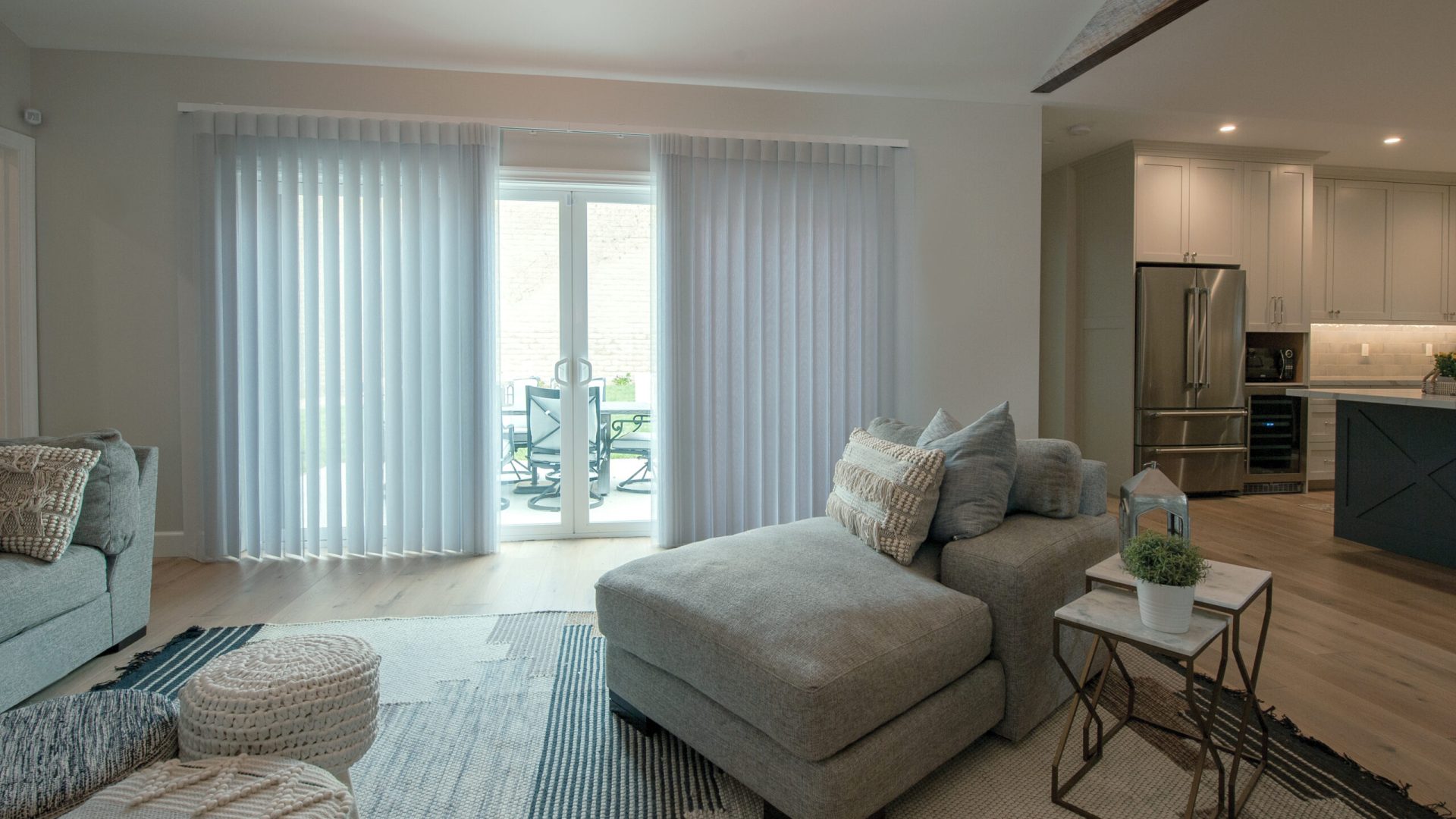 Center Opening Smart Drape